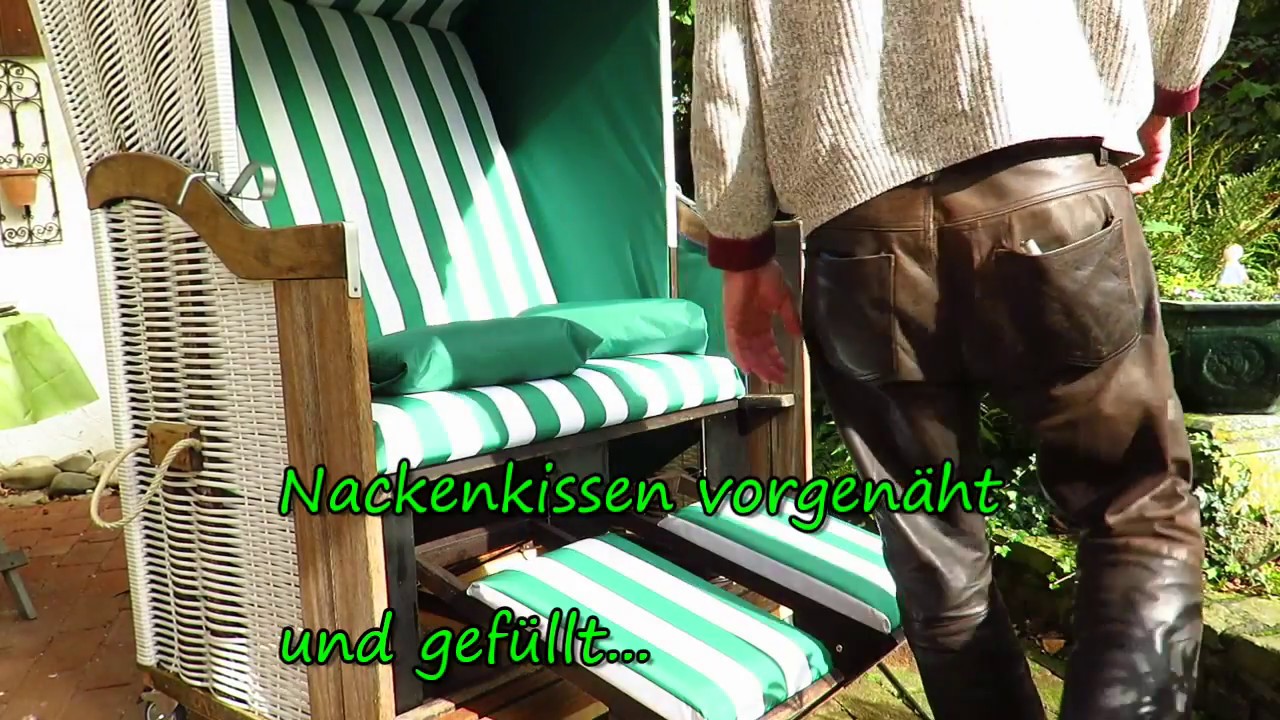 Strandkorb Restaurierung Teil 6