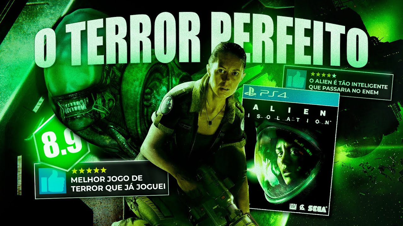 Alien Isolation É O JOGO DE TERROR PERFEITO!