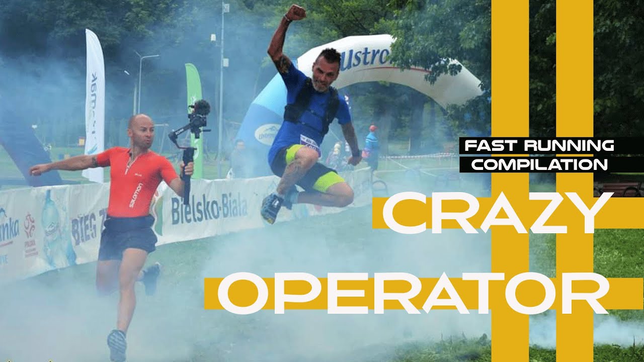 Mountain Running Motivation Showreel / Crazy cameraman!