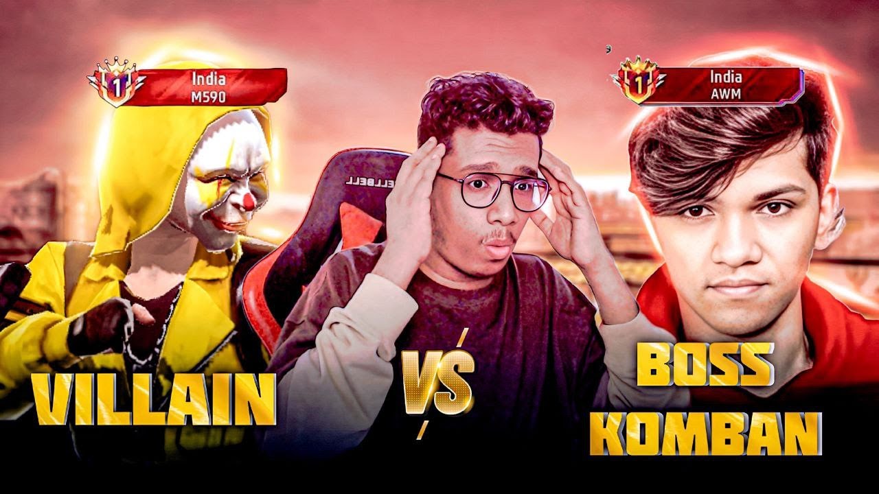😱 WHO WILL WIN? 🤯 1 VS 1 AGAINST BOSS KOMBAN 💀BOSS KOMBAന്റെ LIVEൽ 🥵🔥 #freefire