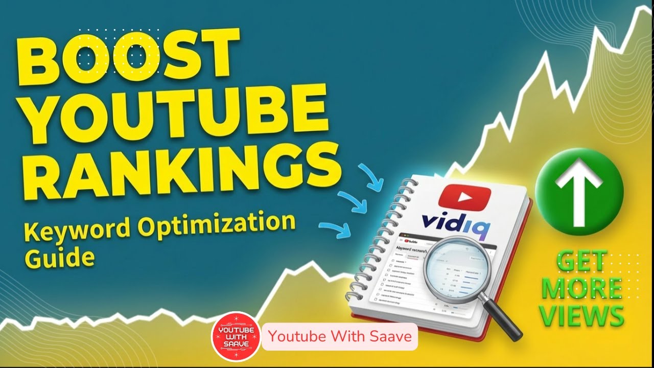 How to Optimize YouTube Keywords with vidIQ (Step-by-Step Tutorial) | YouTube With Saave