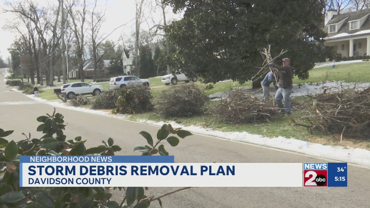 NDOT launches countywide storm brush removal plan