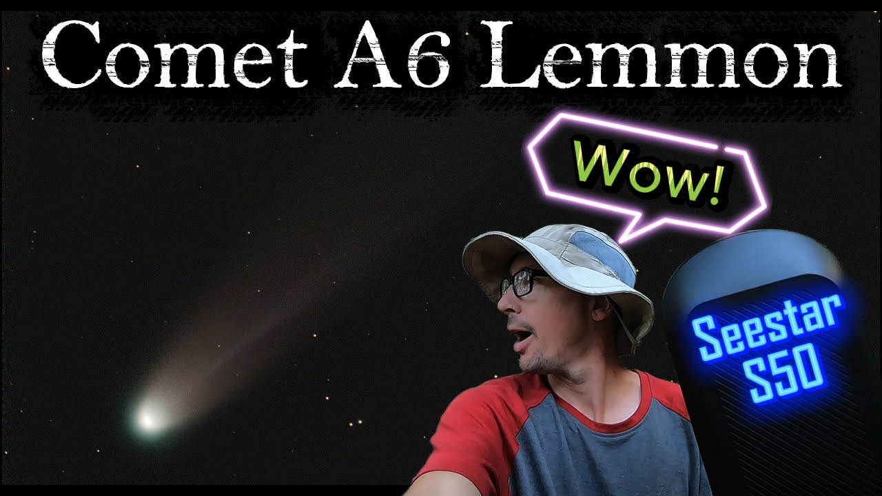 Imaging Comet A6 Lemmon and R2 Swan With The Seestar S50 Smart Telescope!!! My Mind Was Blown!!!