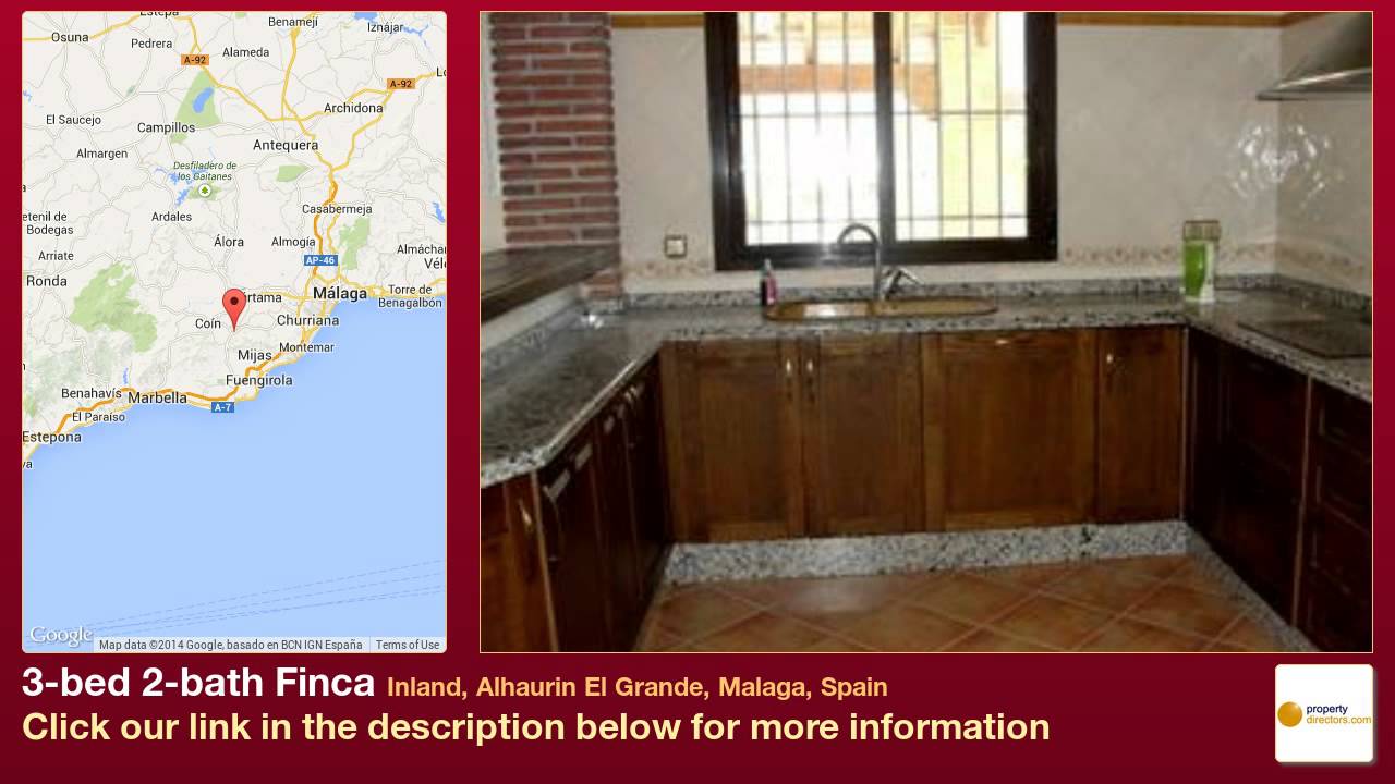 3-bed 2-bath Finca to Rent in Inland, Alhaurin El Grande, Malaga, Spain