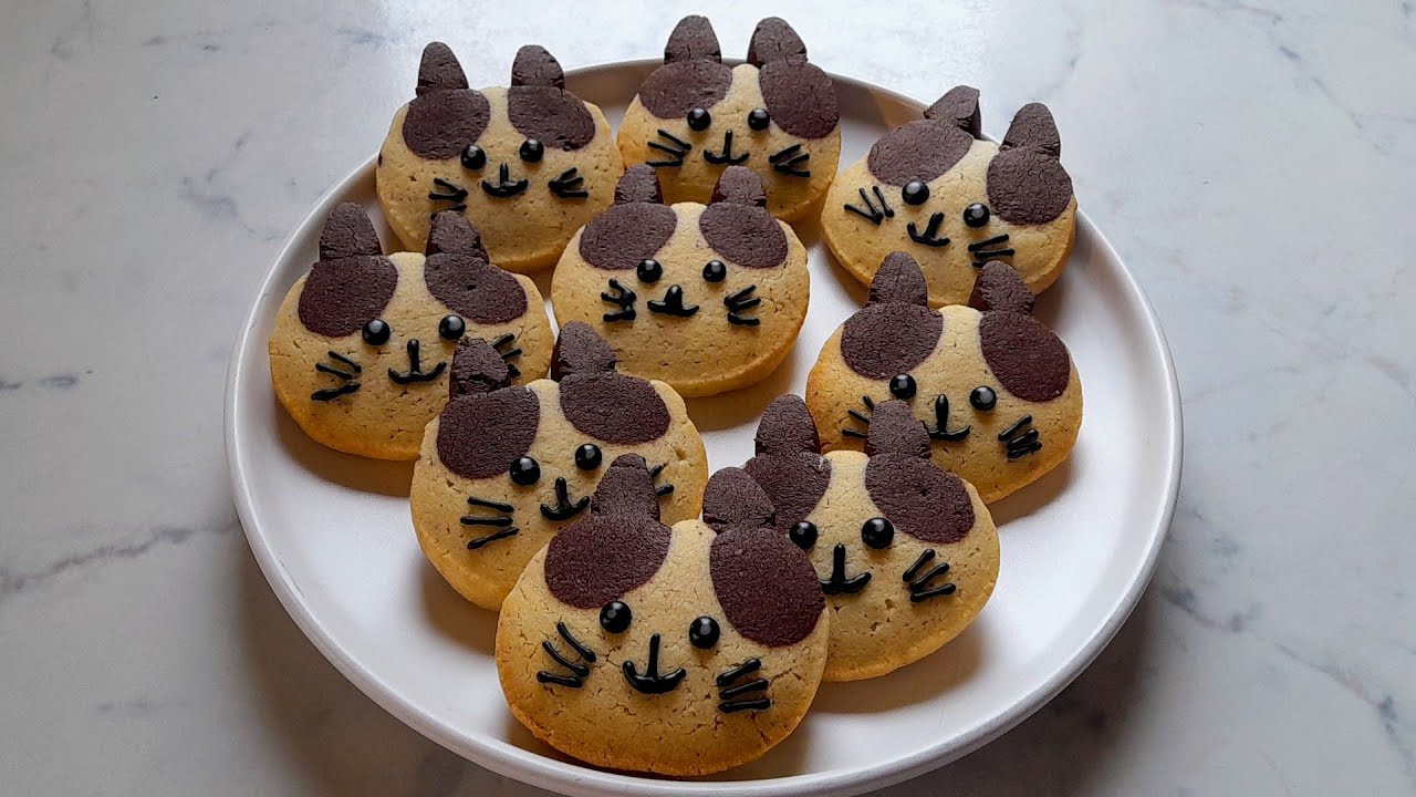 Adorabili biscotti a forma di gattini 😼