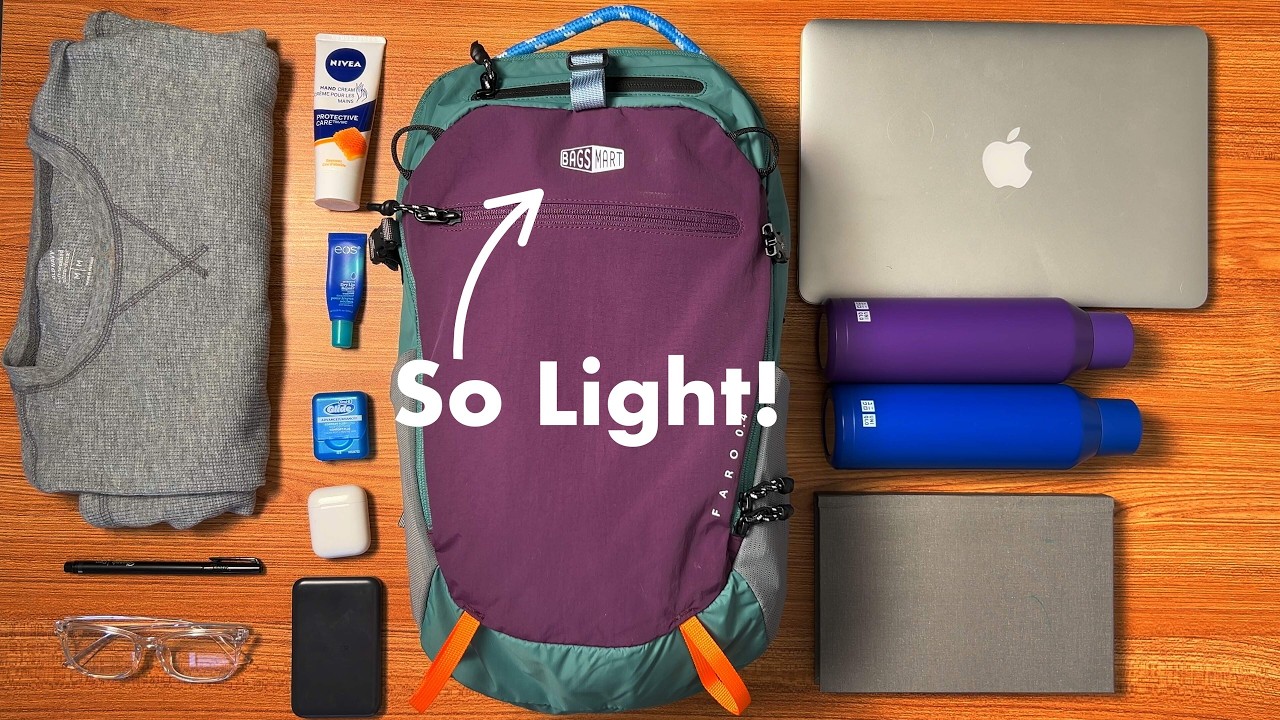 Легкий рюкзак для однодневных походов (обзор Bagsmart Faro)