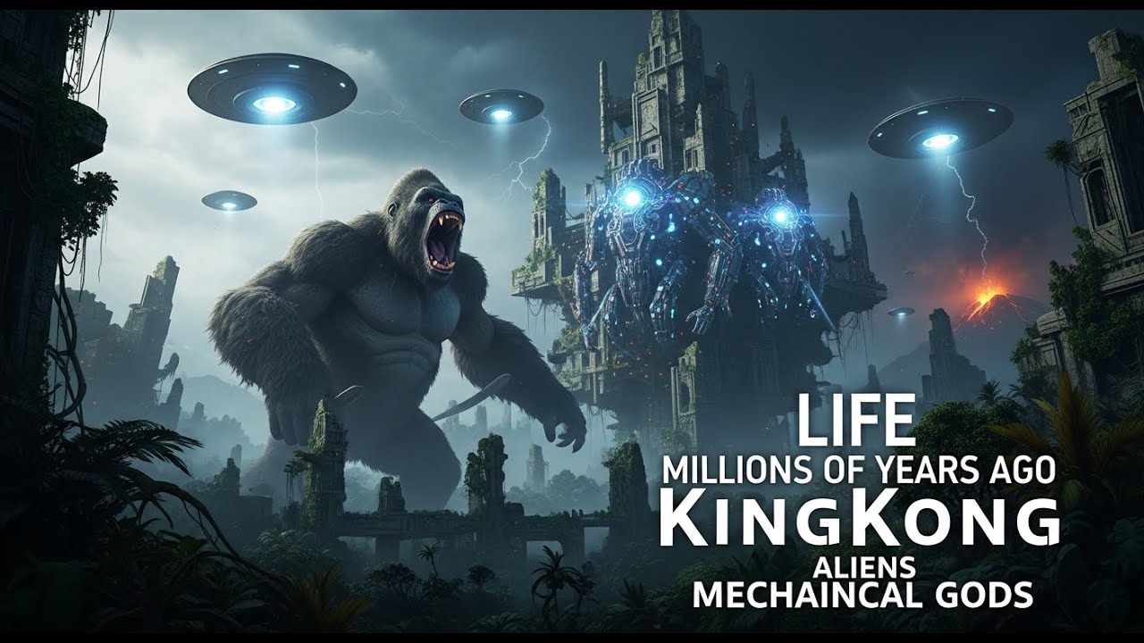 Life Millions of Years Ago KingKong Aliens Mechanical gods