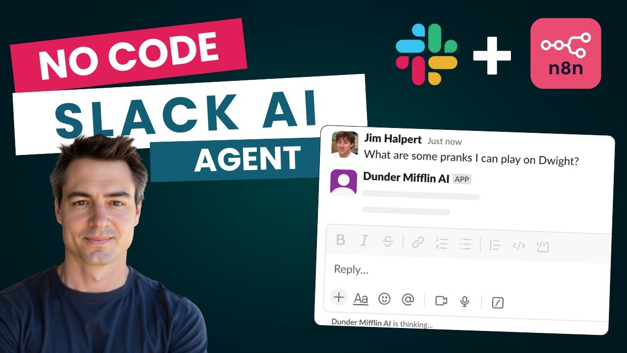 Build a NO CODE Slack AI Agent App with Chat Histories and LLM Formatting in n8n