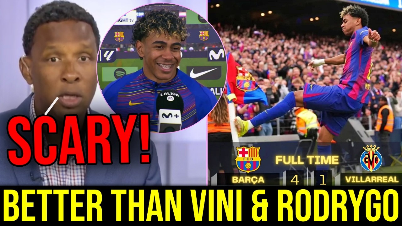 LAMINE SHOCKS THE WORLD WITH A HAT TRICK AT 18 YEARS OLD – Barcelona 4–1 Villarreal