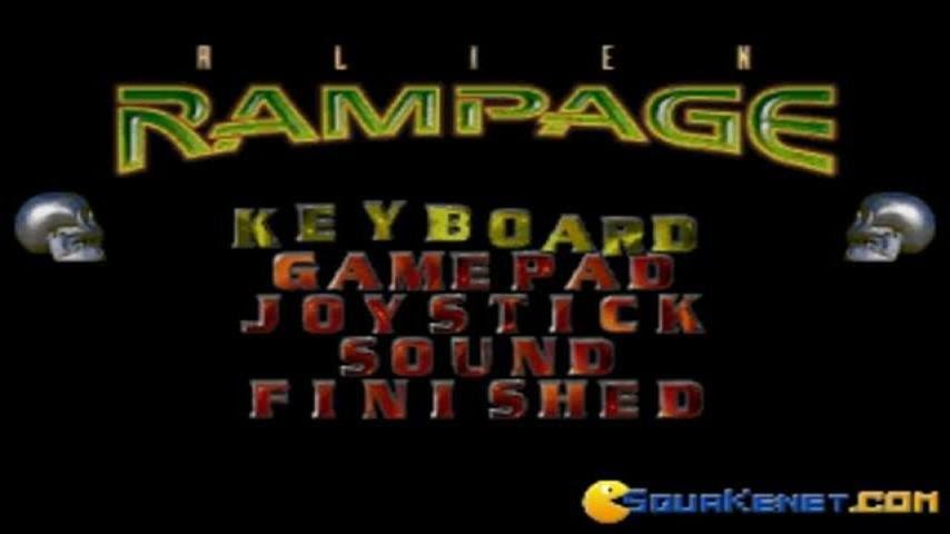 Alien Rampage gameplay (PC Game, 1996)