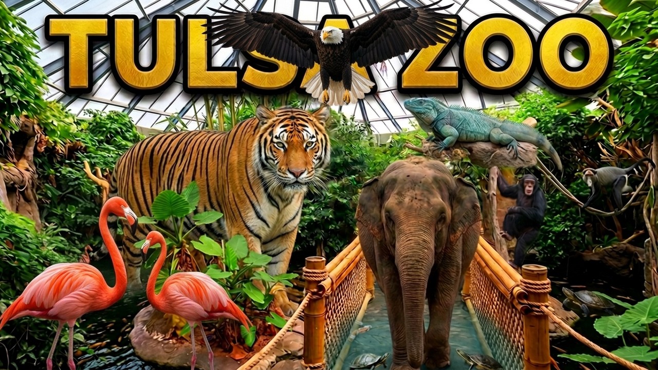 Exploring The Tulsa Zoo Full Tour 2026 | Is it worth visiting?
