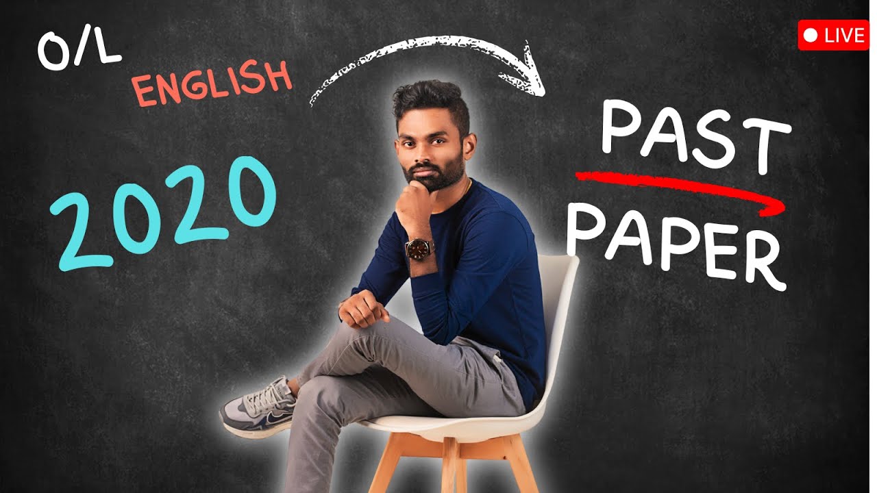 2020 O/L English Past Paper Discussion | Full Paper Explanation | LIVE