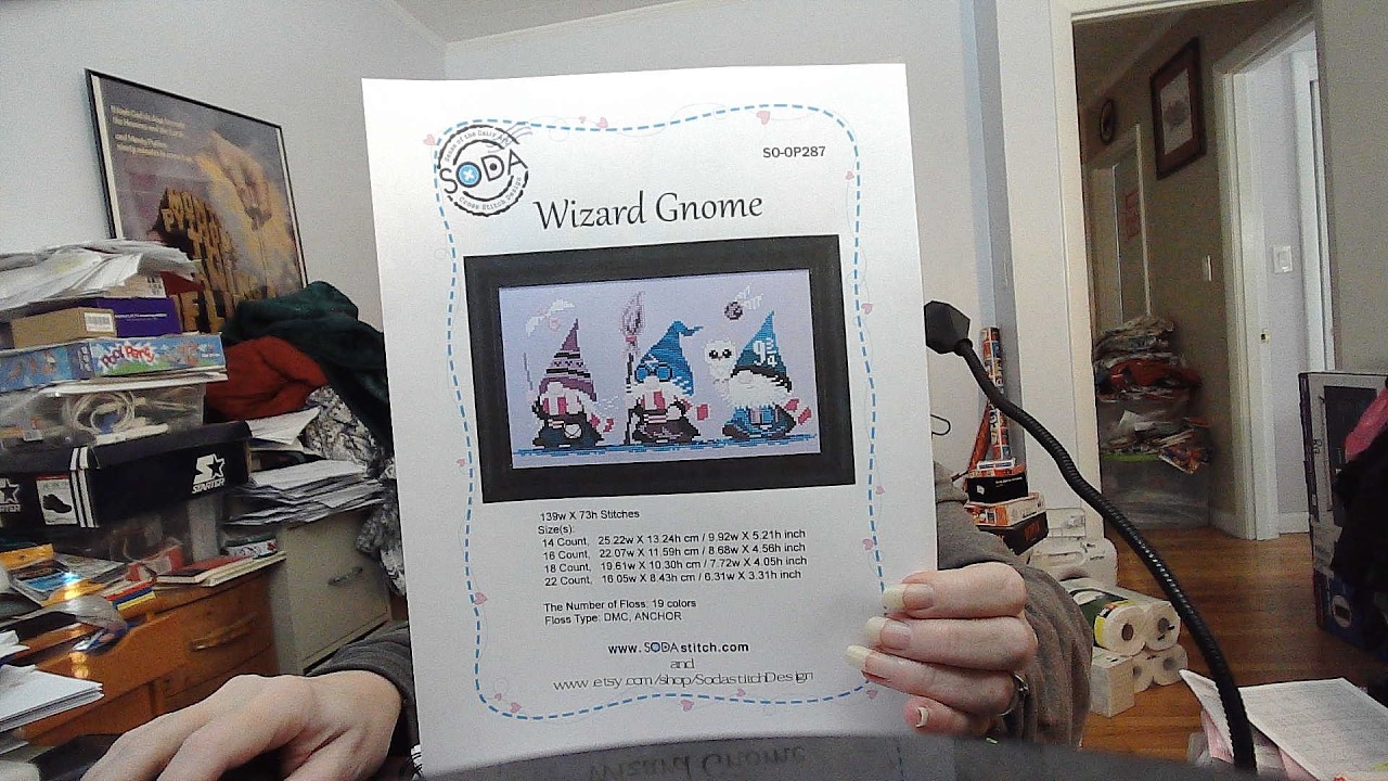 FlossTube #133 A lot of progess on many WIPs. #pumpkinbirthdaysal #gnomealong #flosstube