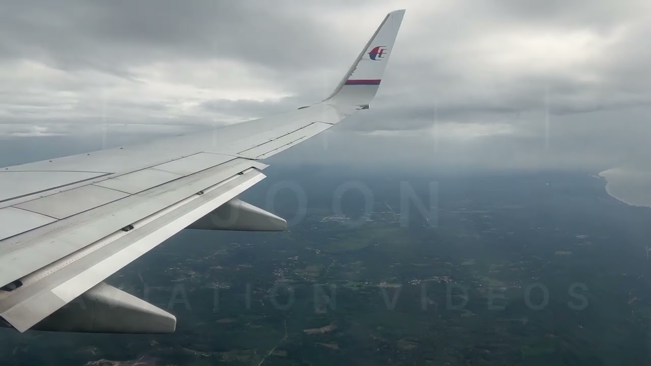MH2594 | 9M-FFF | MYY-KUL | Approach & landing at Miri Airport runway 02