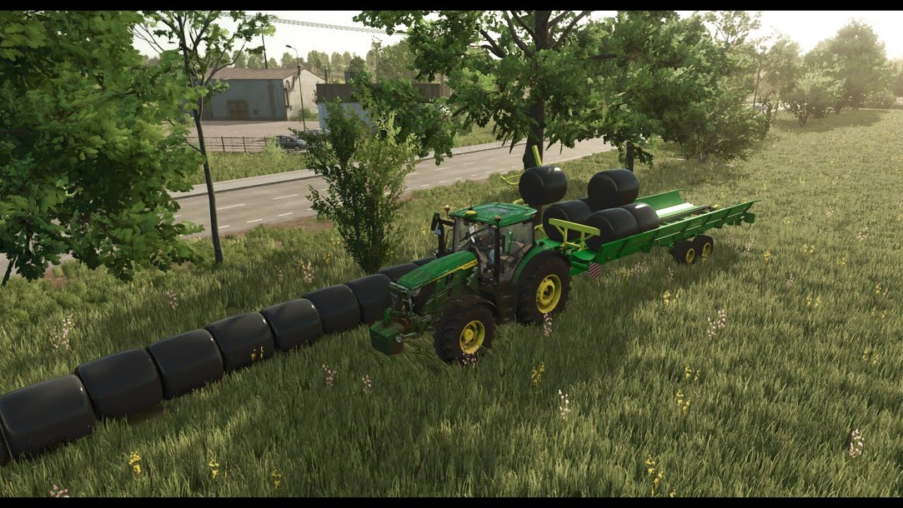 Prachy prodávám siláž - tráva opět vzrostlá - Farming Simulator 25  S01E20