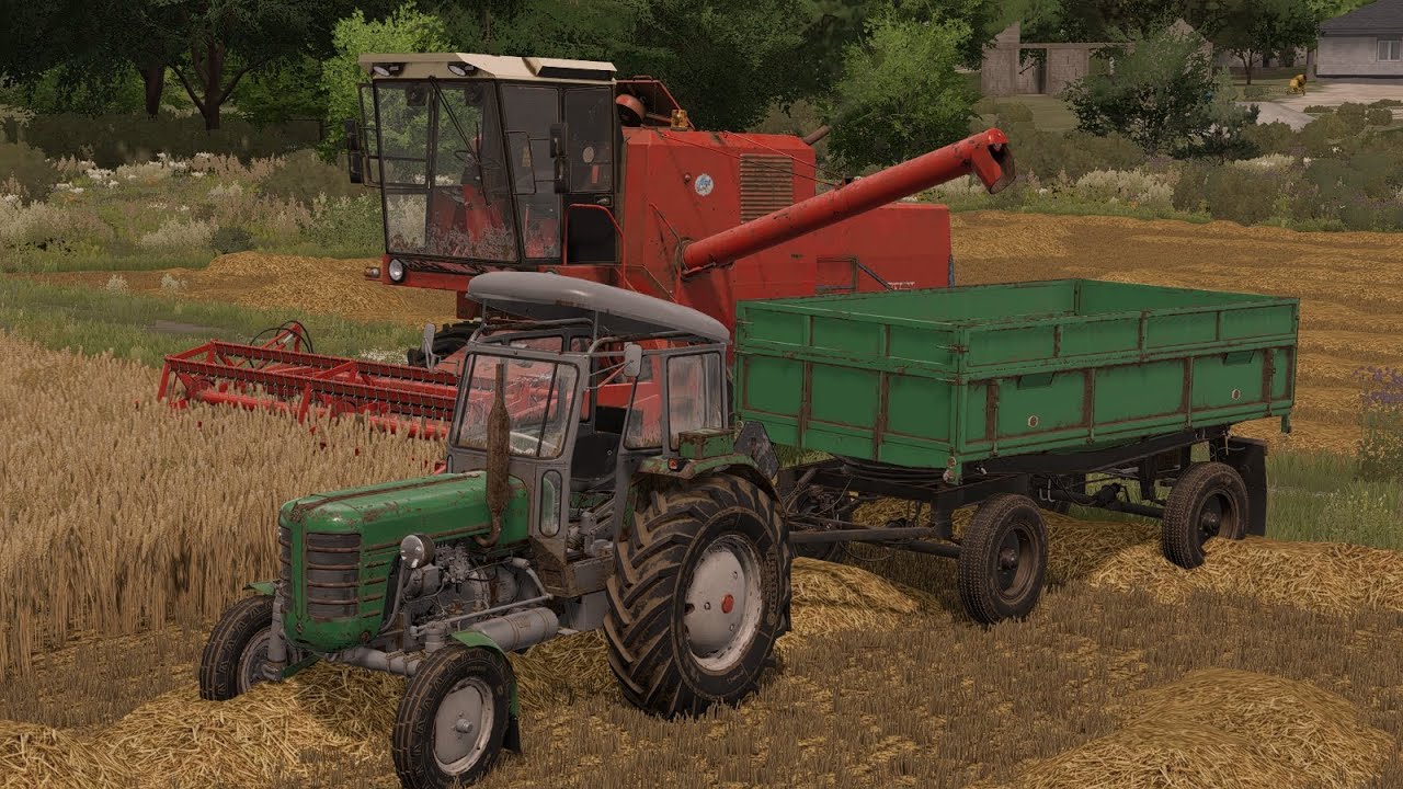 Żniwa 2024 na szpakowie ✨ FS 22 ✨ Zetor, Ursus, bizon w akcji