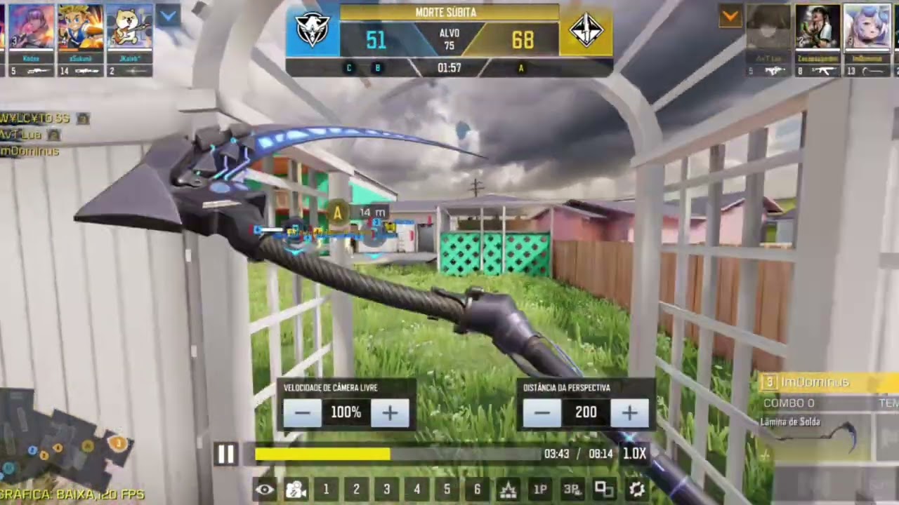 Voltando a jogar call of duty mobile (RANKING LENDARIO )