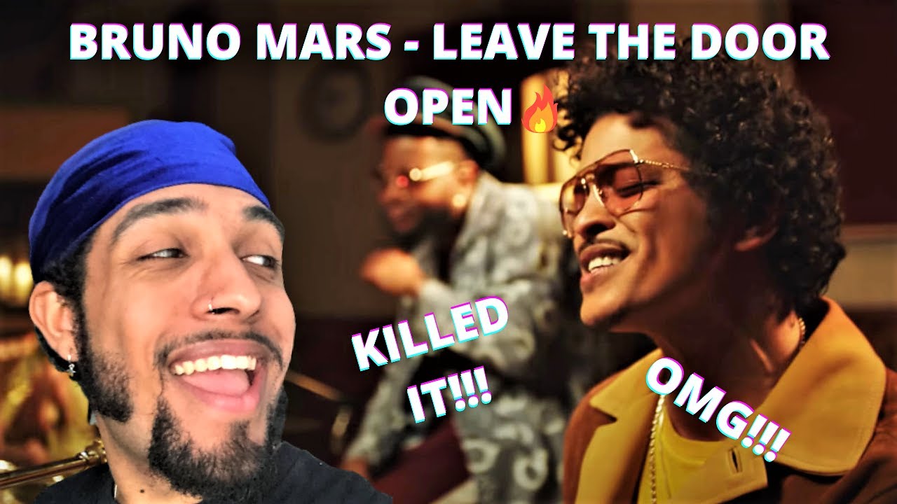 Bruno Mars - Leave The Door Open (REACTION!!!)