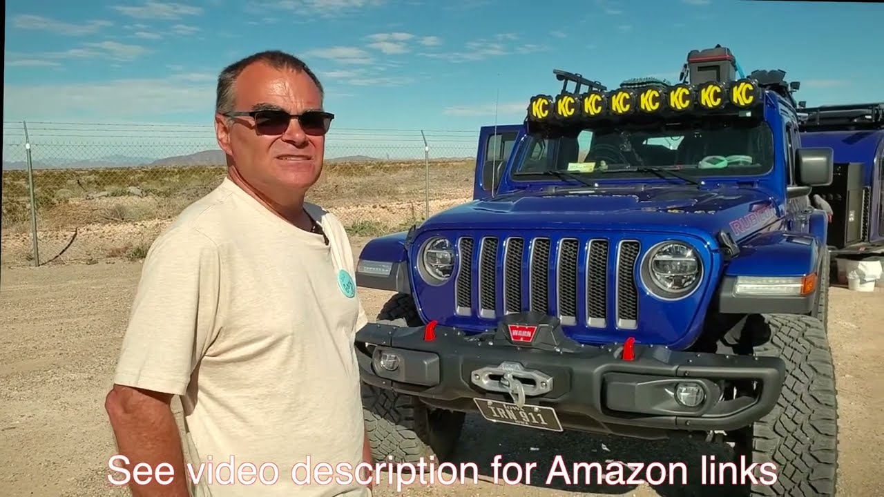 Overlanding in a Jeep Towing a Terrific Off-Road Trailer by Blue Ridge Expedition Trailers