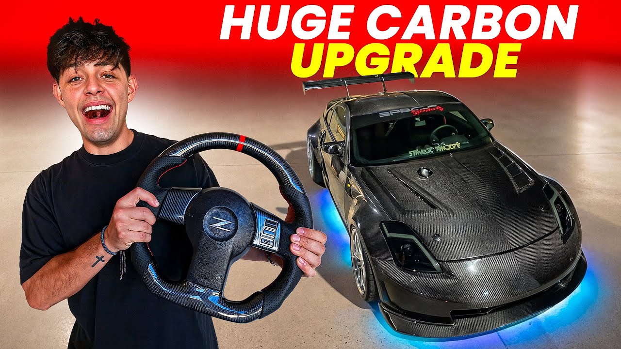 Превращаю свой Nissan 350z в салон суперкара!!!