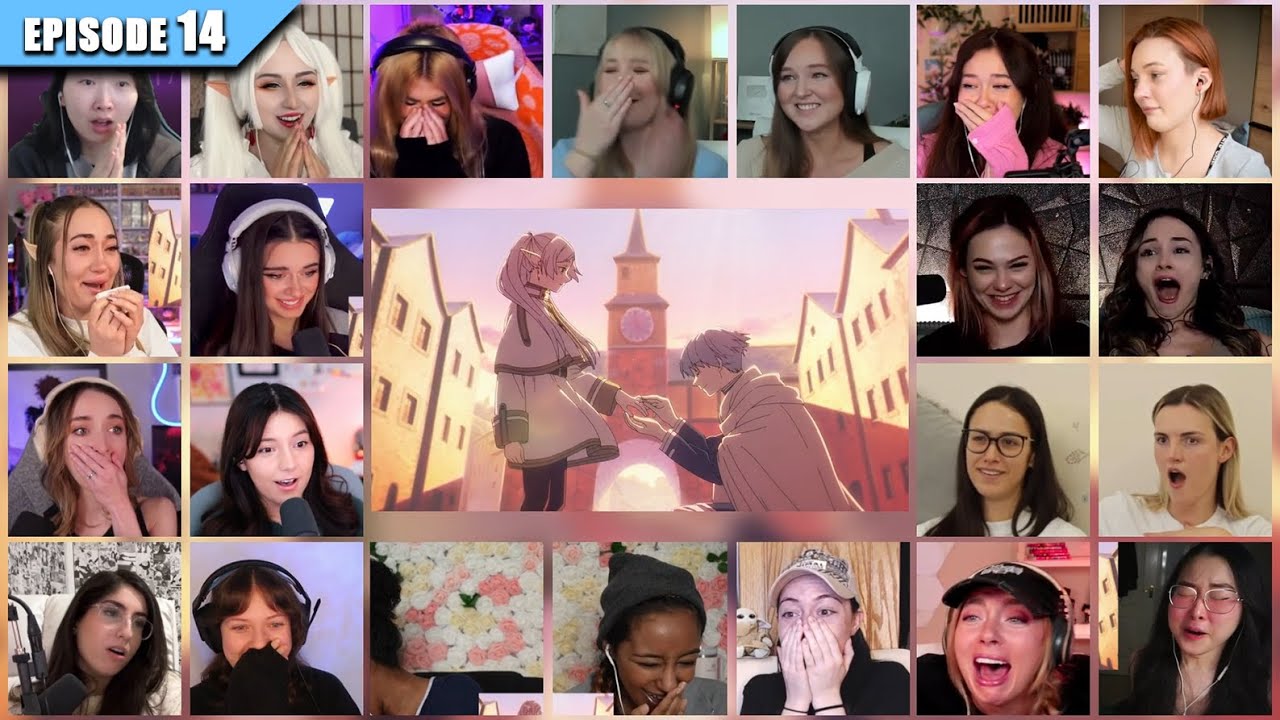 [Girls React] Frieren: Beyond Journey's End Episode 14 Reaction Mashup | 葬送のフリーレン