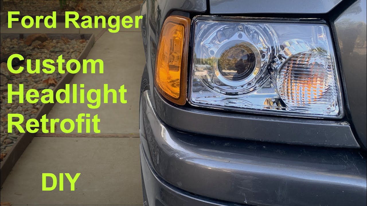 How To Retrofit Ford Ranger Headlights With Bi LED Projectors