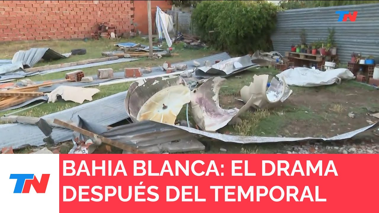TRAGEDIA EN BAHIA BLANCA I El drama de la gente tras el temporal