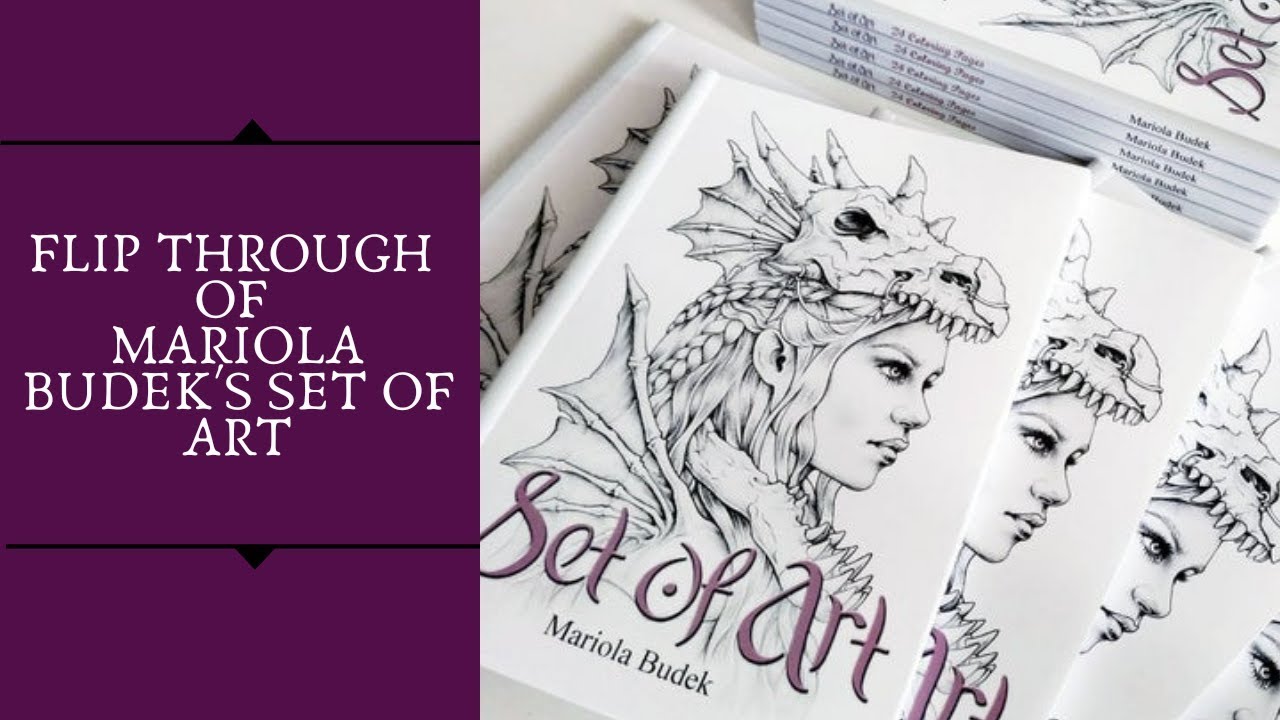 Flip Through ~ Mariola Budek's Set of Art