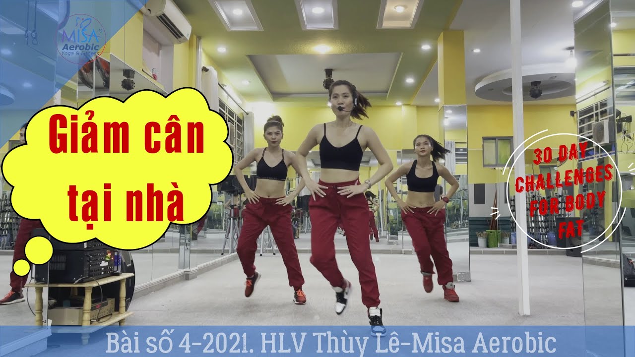 Super weight loss aerobic fitness for boby Fat.Bài aerobic giảm cân chuyên sâu số 4-2021 HLV Thuy Le