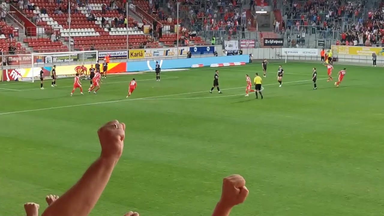 HFC Chemie vs. VFC Plauen - 02.08.2024 - Lö zum 1:1 Endstand