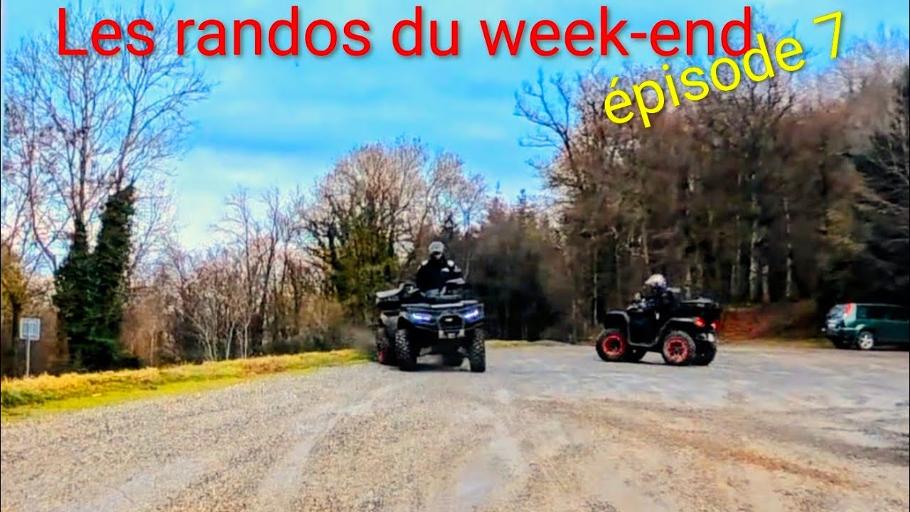 Les randos du week end épisode n°7 avec AT10 wide, TGB, CFORCE 1000, sx10 villain 