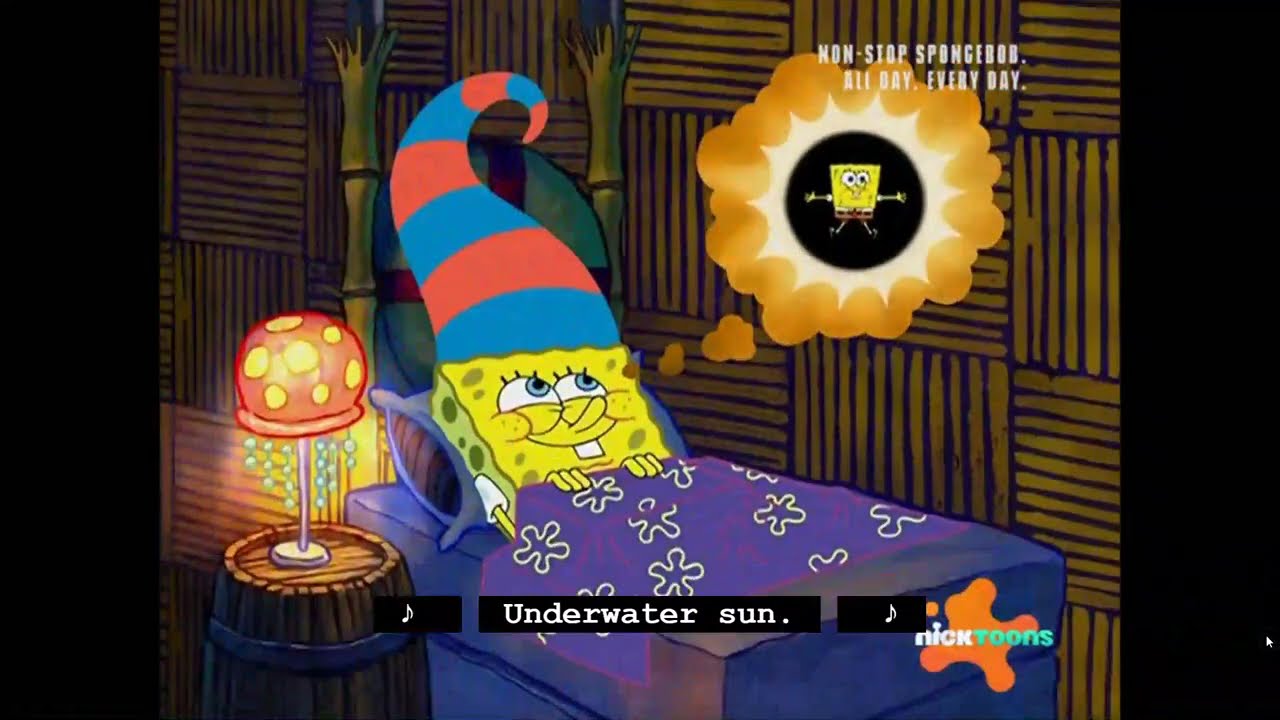 SpongeBob's House Party (Party Pooper Pants) on-screen ending credits