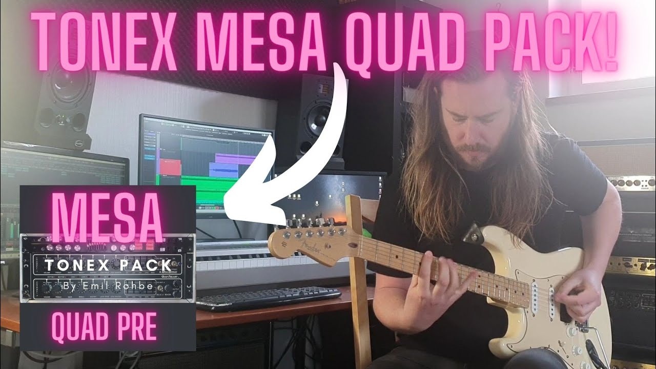 ToneX Mesa Boogie Quad Preamp Pack!! - Sound Demos and Playthrough