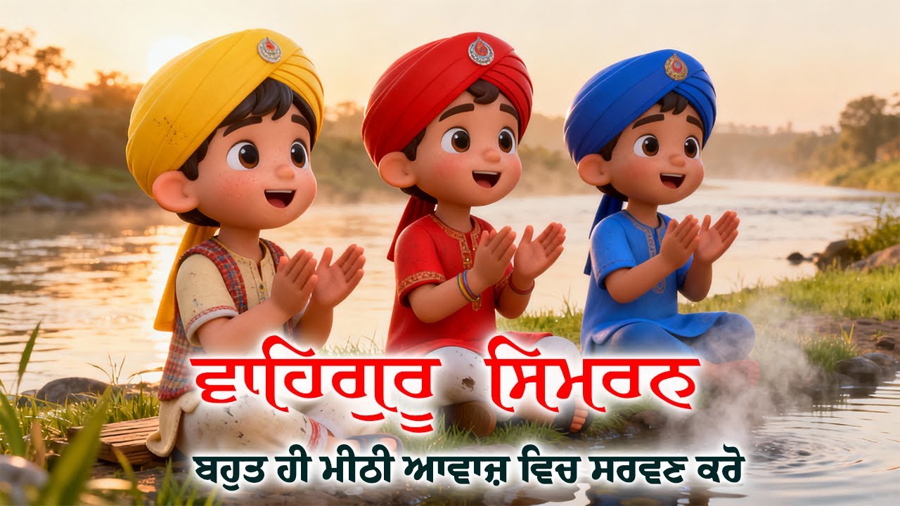 Waheguru Naam Simran 1 Hour+ | Mind Relaxing Meditation | Positive Energy