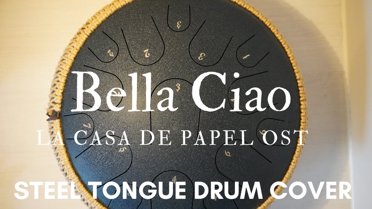Bella Ciao (La casa de papel OST) [Steel Tongue Drum cover with tabs]