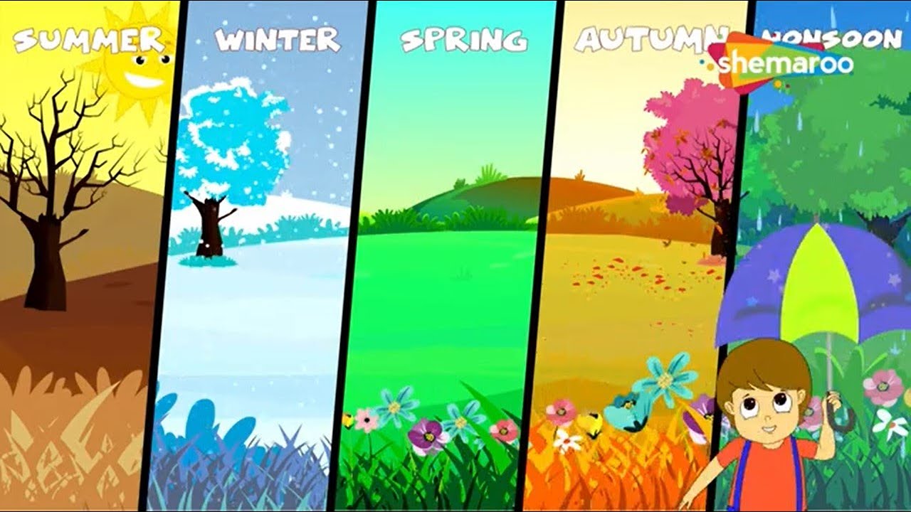 Season Song for Kids | Kids Song | Learn Seasons | Shemaroo Kids Junior