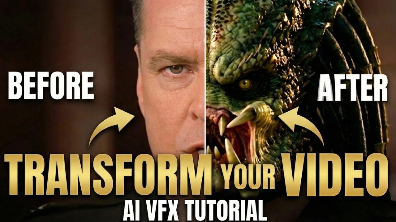 How I Recreated Movies with AI: A Video-to-Video & VFX Masterclass