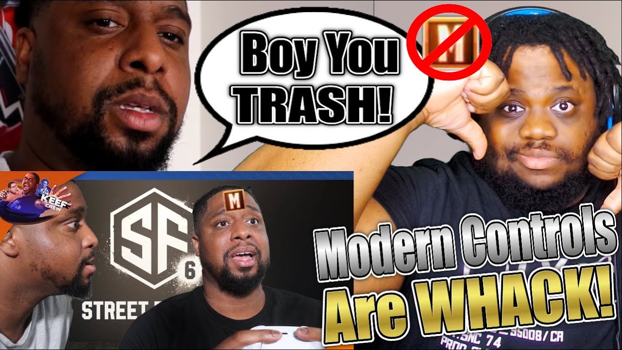 Mightykeef How STREET FIGHTER players look at people with MODERN CONTROLS! | Dairu Reacts