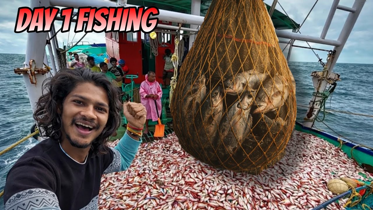 12 ಗಂಟೆ ಸಮುದ್ರದ ಮಧ್ಯದಲ್ಲಿ|| ಮೀನುಗಾರಿಕೆ || 12 ಗಂಟೆ  ಶ್ರಮಕ್ಕೆ ಎಷ್ಟು ಹಣ ಸಿಕ್ತು ಗೊತ್ತಾ?”