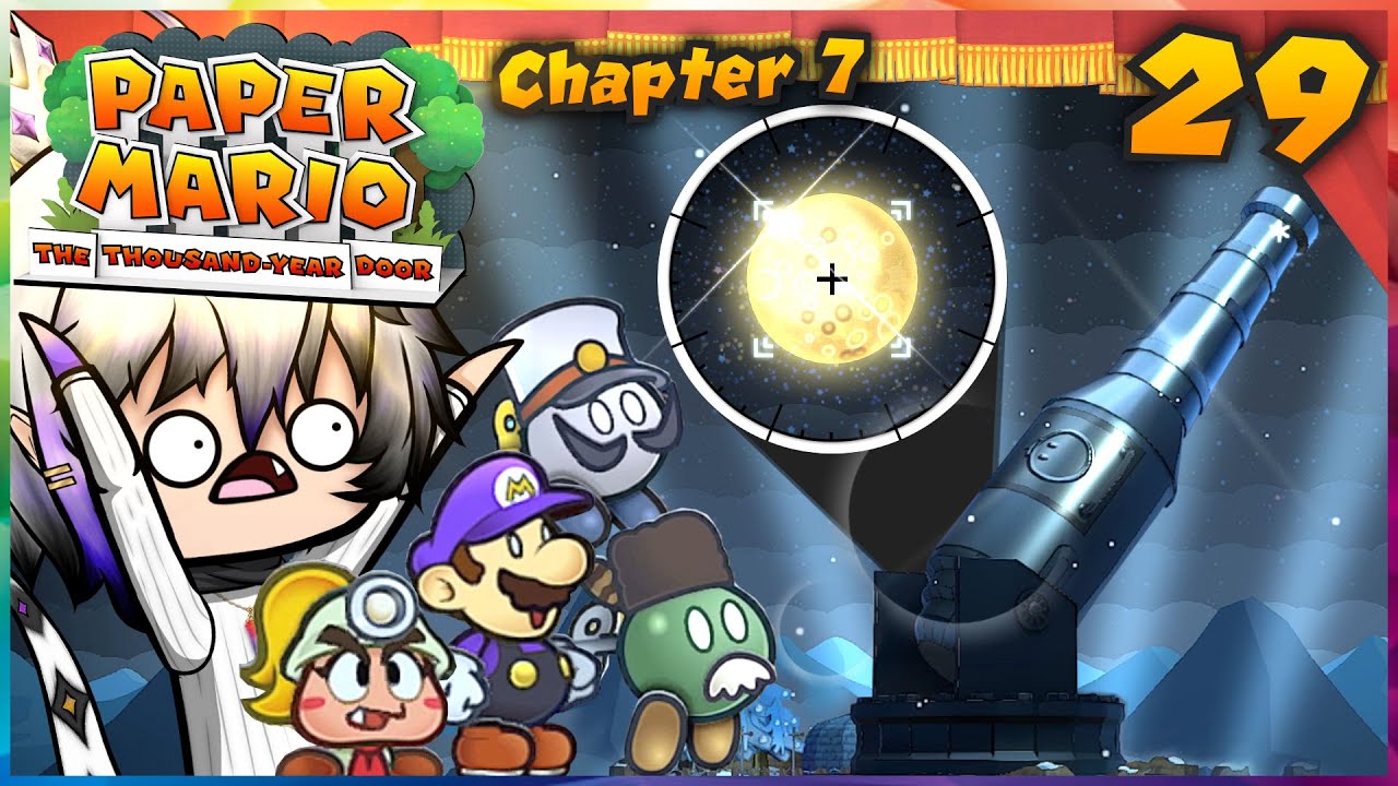 Взлетаем на Луну~♪♪🌖🚀 | Paper Mario Thousand Year Door Ep29 Blind Lets Play/Reaction