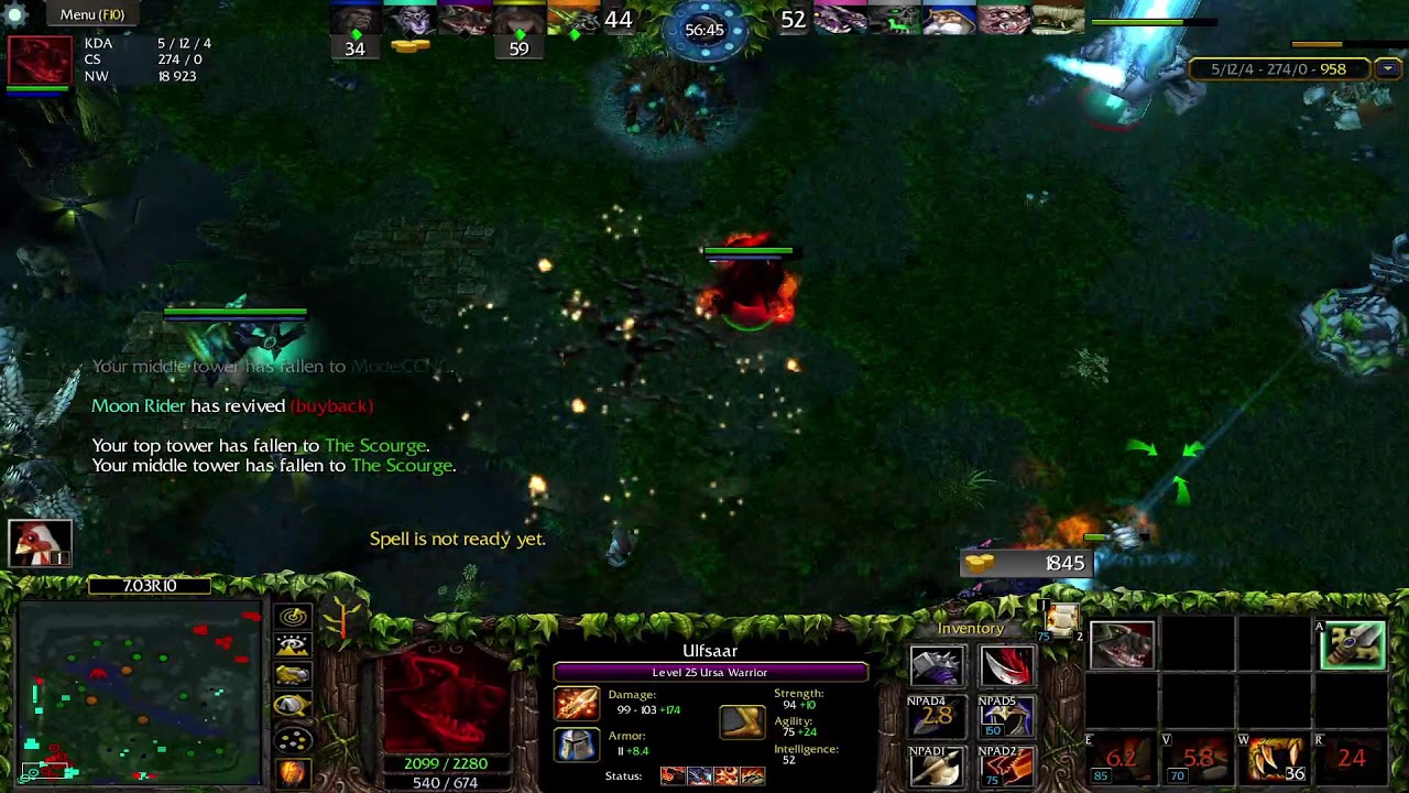 Dota 1 Ursa  Game Play