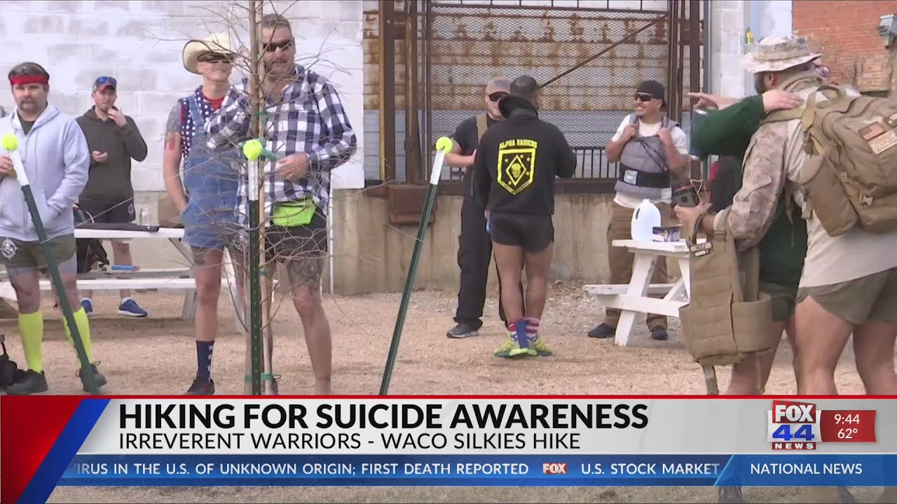 Hiking for veteran suicide awareness