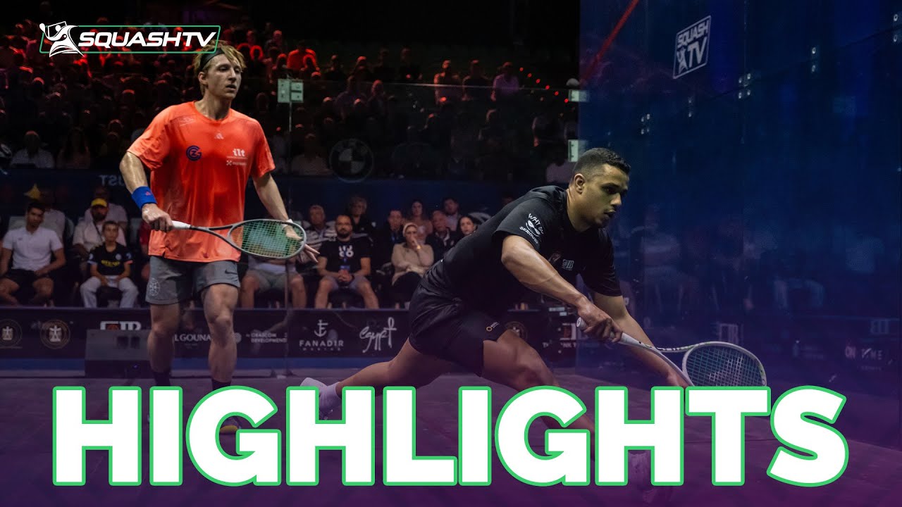 &bdquo;Publiczność to docenia!&rdquo; | Asal kontra Steinmann | Międzynarodowy Turniej Squasha w El Gounie 20...