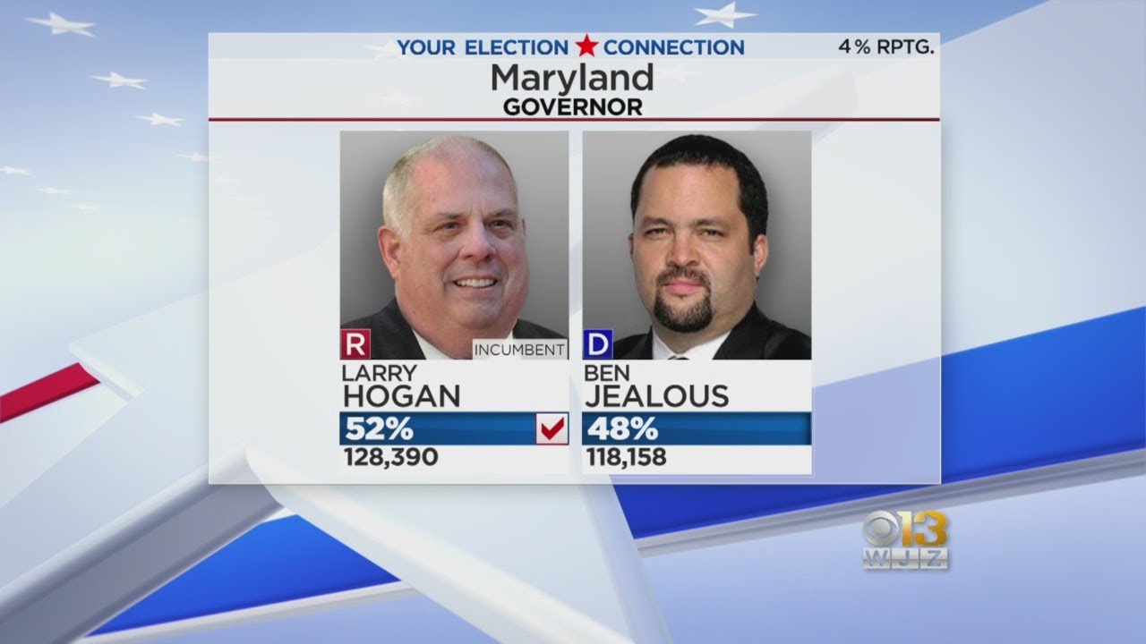 Gov. Larry Hogan Wins Maryland Governor's Race