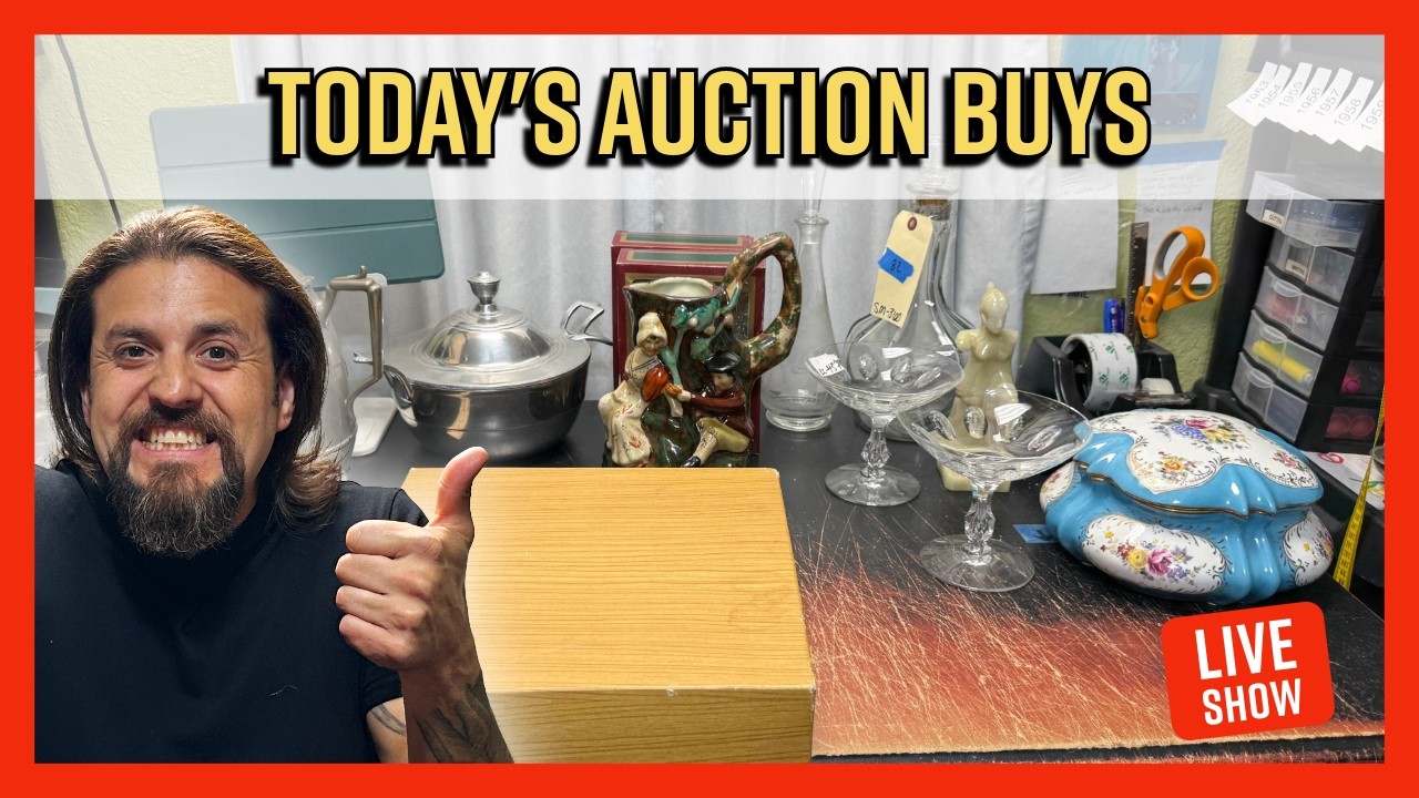 Here’s What I Bought at the Auction Today