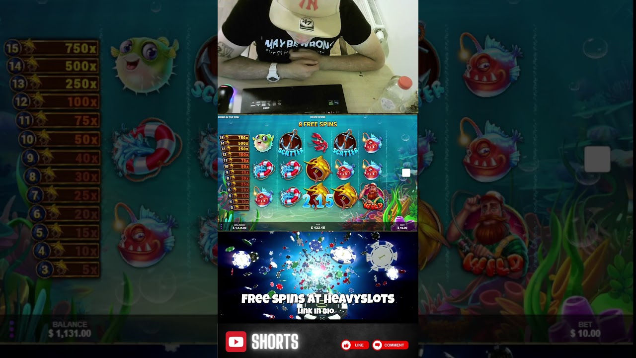 🎰 Bring In The Fish Slot   Fun but Expensive Bonus Round! #slots