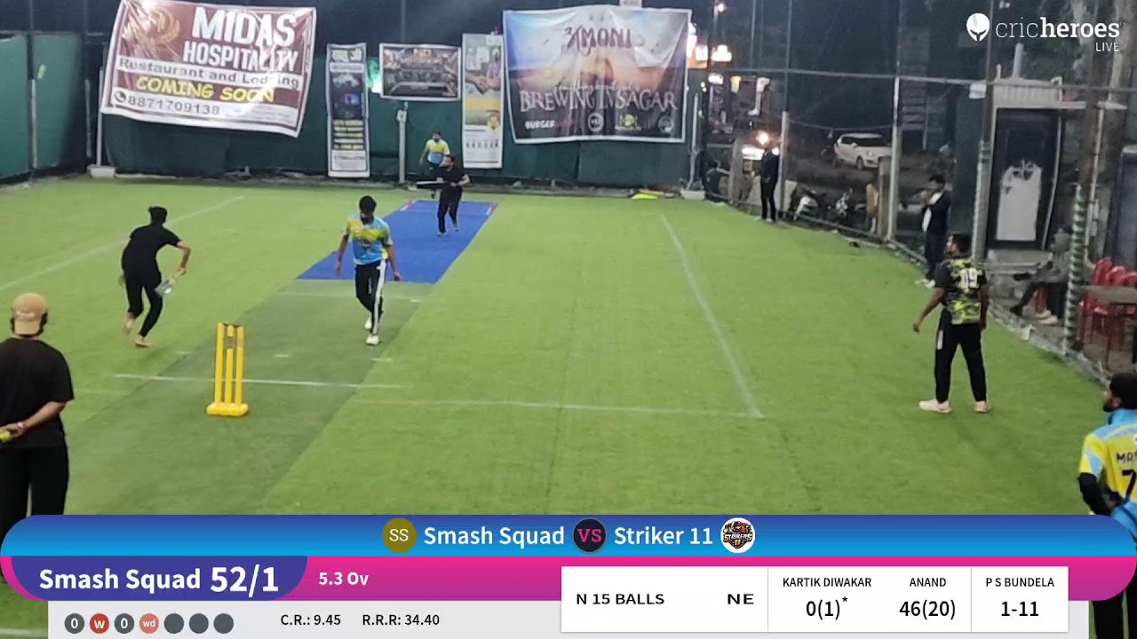 Striker 11 vs Smash Squad live cricket match | MAKRONIA PREMIER LEAGUE 2.0 live - yorker turf Sagar