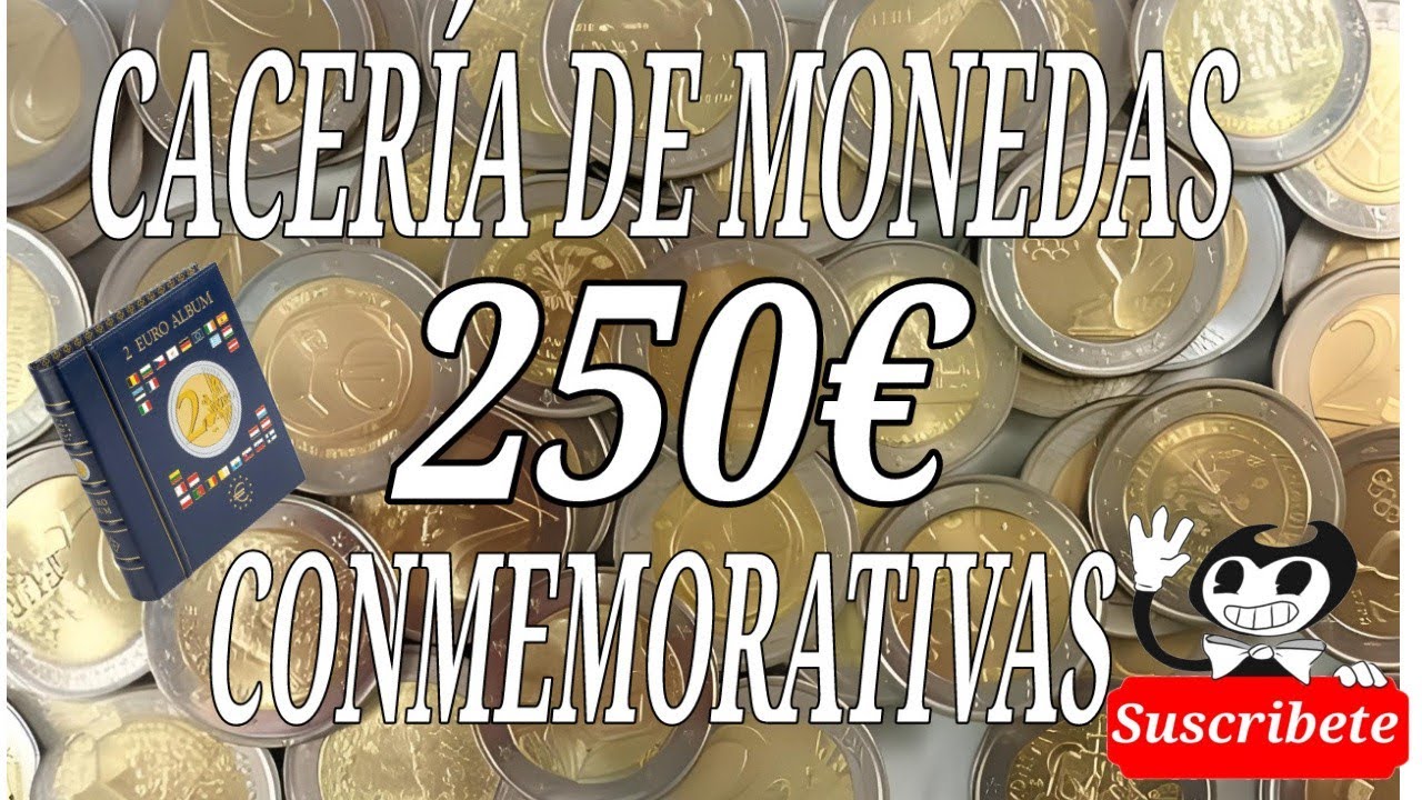 CACERIA DE MONEDAS ( 250€ ) BUSCANDO MONEDAS CONMEMORATIVAS PARA MI COLECCIÓN