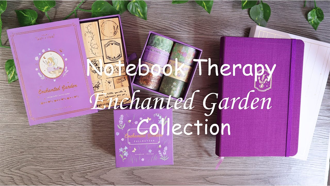 UNBOXING | Notebook Therapy's Tsuki Enchanted Garden Collection🧚‍♀️✨