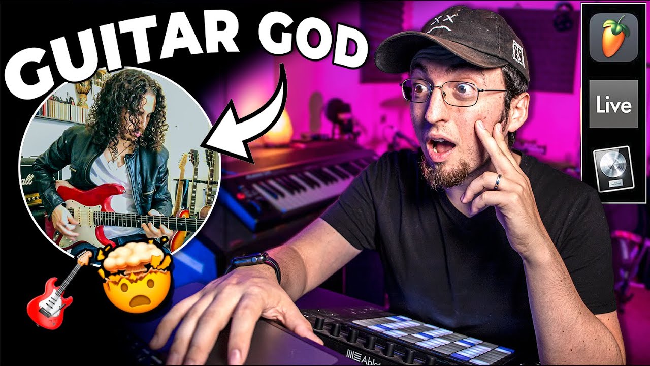 WE MADE THE MOST INSANE BEAT TOGETHER!! *it blew my mind* | music producer vlog